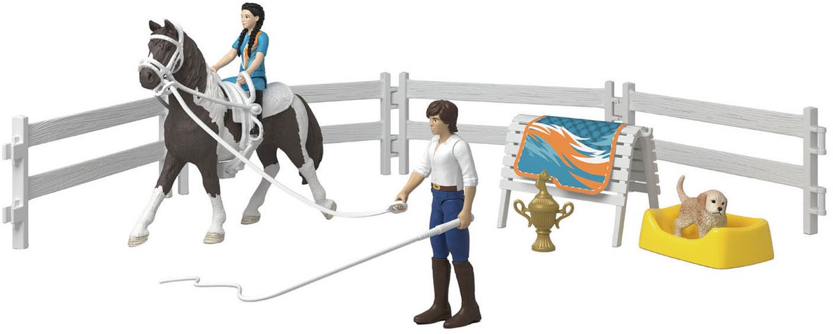 Schleich horse club kim's voltigeset 42799
