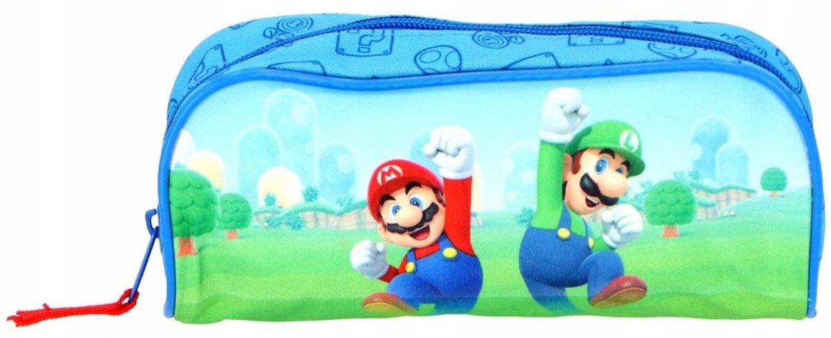 Kids Licensing - Kids Licensing Super mario etui voor kinderen - super mario schoolspullen