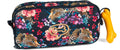 Stones And Bones - Stones And Bones rowan 2.0 - etui - pennenzak voor kinderen - 3 vakken - floral ambush - indigo