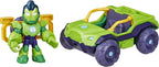 Hasbro marvel iron man and his awesome friends iron hulk, actiefiguur en speelgoedvoertuig, leeftijd 3+