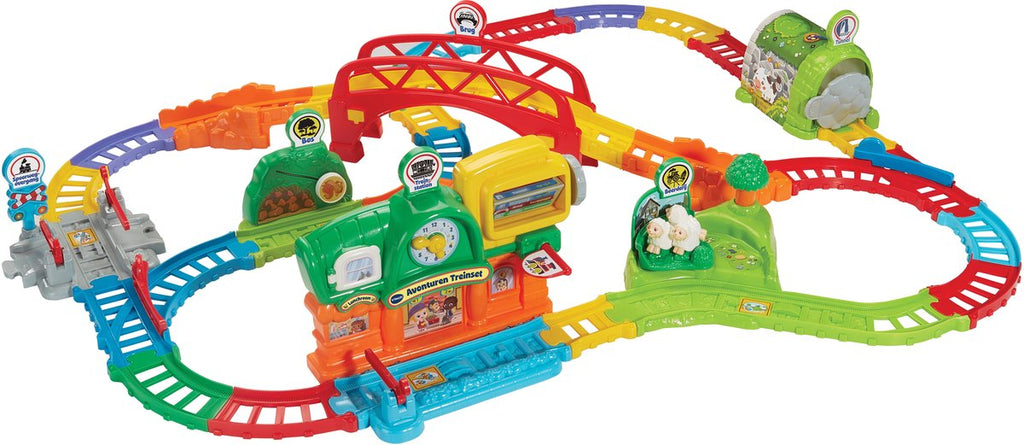 VTech - toet toet auto's - avonturen treinset - incl. lucas locomotief