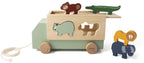 Trixie houten vormenstoof dierentruck, 6dlg.