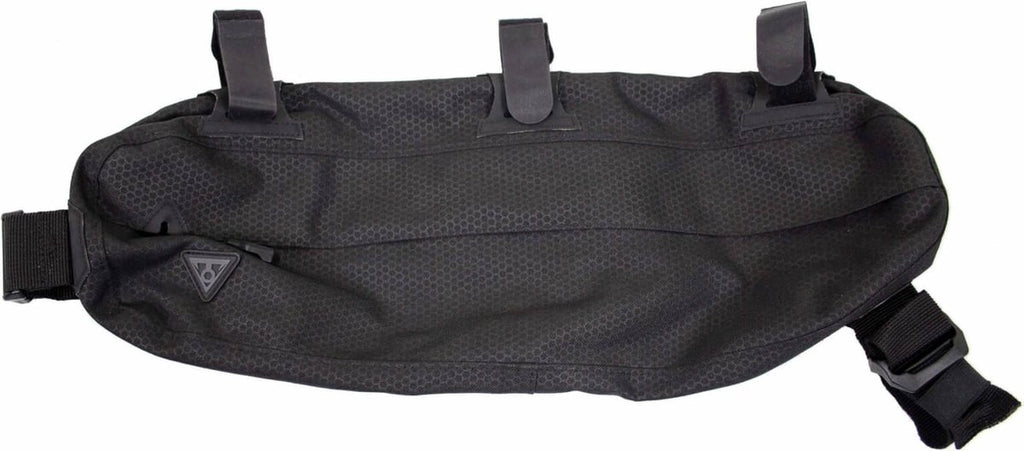 Topeak frametas MidLoader 6L zw, Nylon straps, Zwart