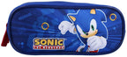 Vadobag sonic still unstoppable etui, 2-vaks - blauw