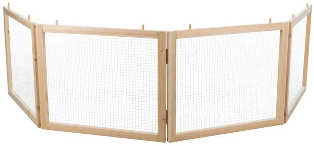 Trixie indoor ren 4 panelen hout