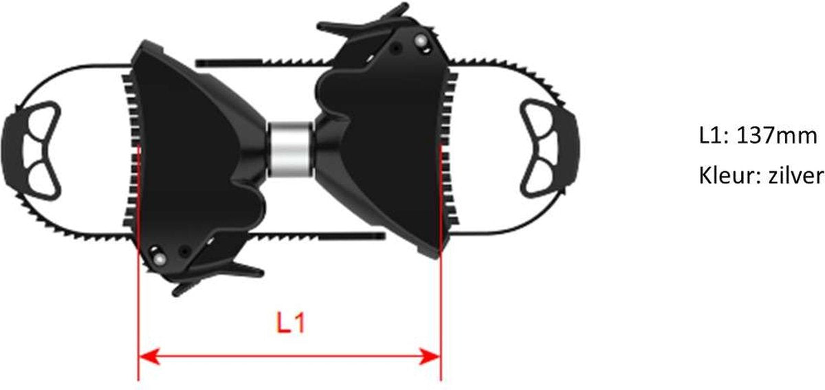 Pro-User - Pro-User diamant tg framehouder afsluitbaar 3e fiets