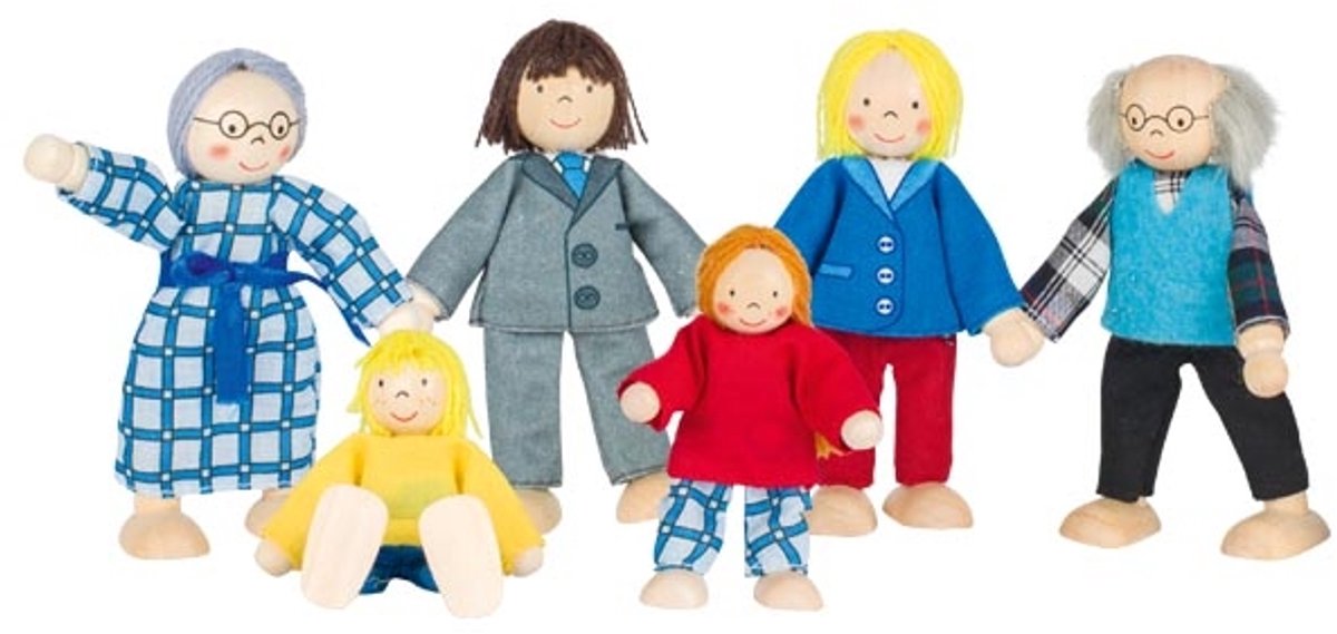 Goki - poppenhuis city-familie