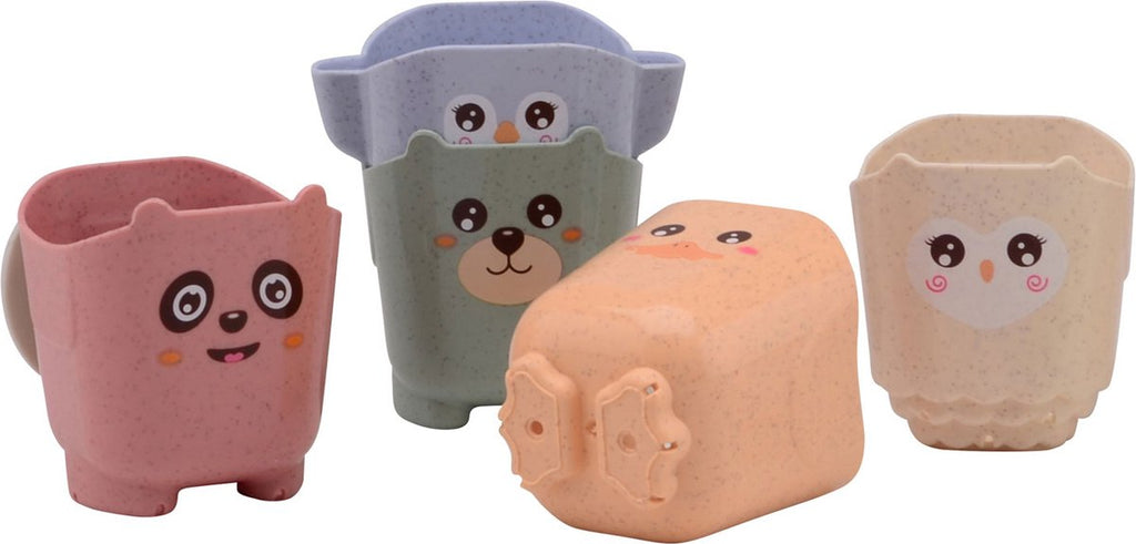 Jouéco - Jouéco Happy world bio stapelemmer en badbekers
