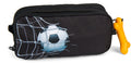 Stones And Bones - Stones And Bones rowan 2.0 - etui - pennenzak voor kinderen - 3 vakken - goalgetter - zwart