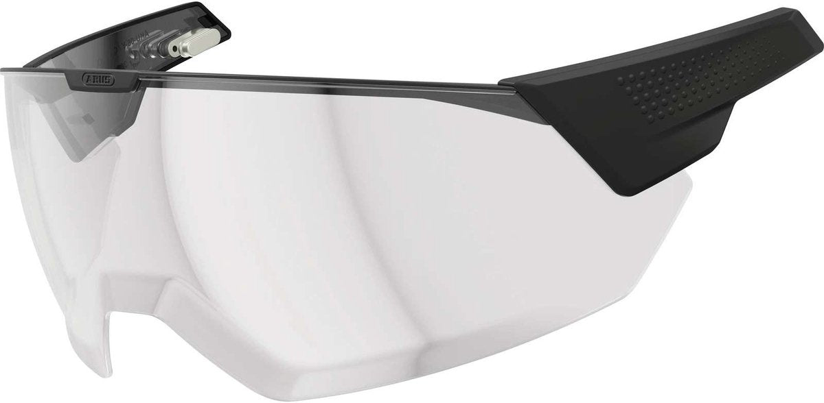 ABUS - ABUS magneticvisor voor de fietshelm hyp-e - en de varianten ace en bl.ace - magnetisch helmvizier beschermt tegen weer en wind - fietshelmaccessoire - maat s/m clear