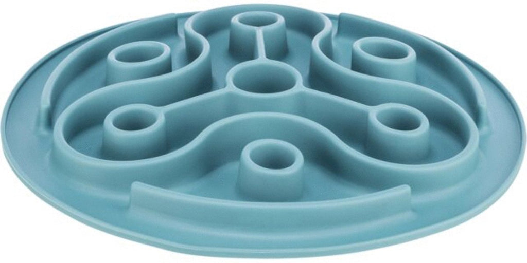 Trixie voermat slowfeeding tpe blauw