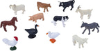 MOJO - MOJO farmland mini boerderijdieren speelset 12dlg. - 380053