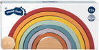 Small foot - houten regenboog bouw bogen met bal,