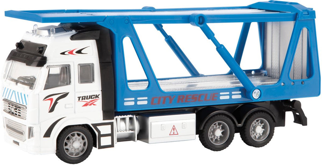 Toi-toys sleepwagen blauw 12 cm