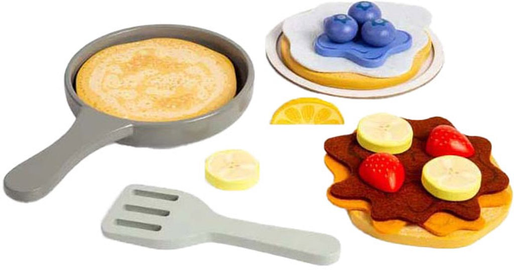BIGJIGS - BIGJIGS houten pannenkoeken speelset