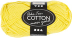 Creativ company katoengaren afm 8 8 l: 80-85 m geel - 50gr.