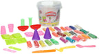 Lobbes Speelgoed- Lobbes SpeelgoedLobbes kleiset opbergbox ijsjes - 24 kleuren klei creatief speelgoed.