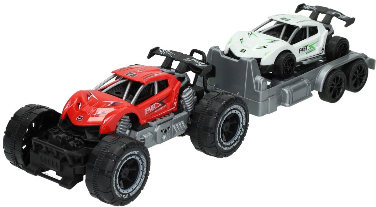 Lobbes Speelgoed- Lobbes SpeelgoedSet frictieauto's - 3dlg.