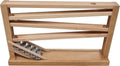 Playwood - wood beukenhouten knikkerbaan kogelbaan met klokkenspel van beukenhout voor 16 mm knikkers (excl knikkers) marble game