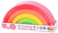 Playgo toys enterprises limited playgo stapel regenboog kleur - 5dlg.