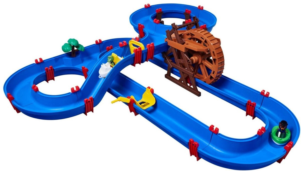 Aquaplay - waterbaan - waterwheel - waterrad
