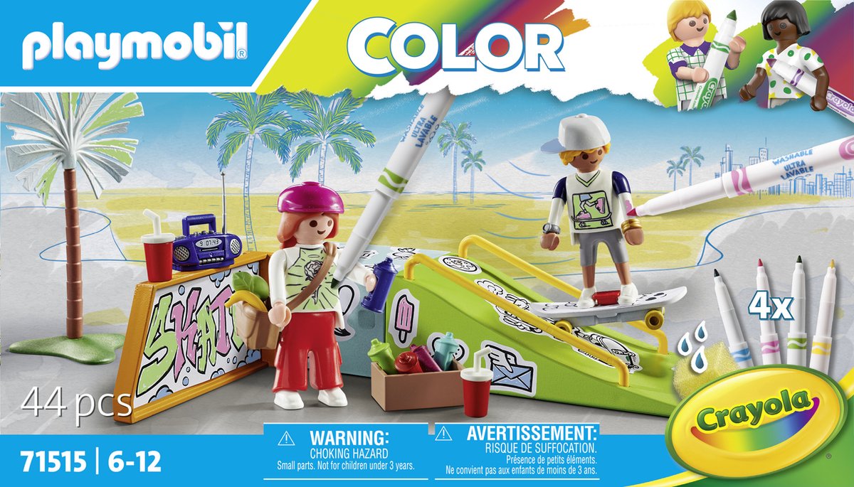 Playmobil color skatepark - 71515