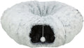 Trixie harvey pluche speeltunnel donut wit grijs