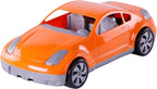 Cavallino raceauto oranje, 36cm