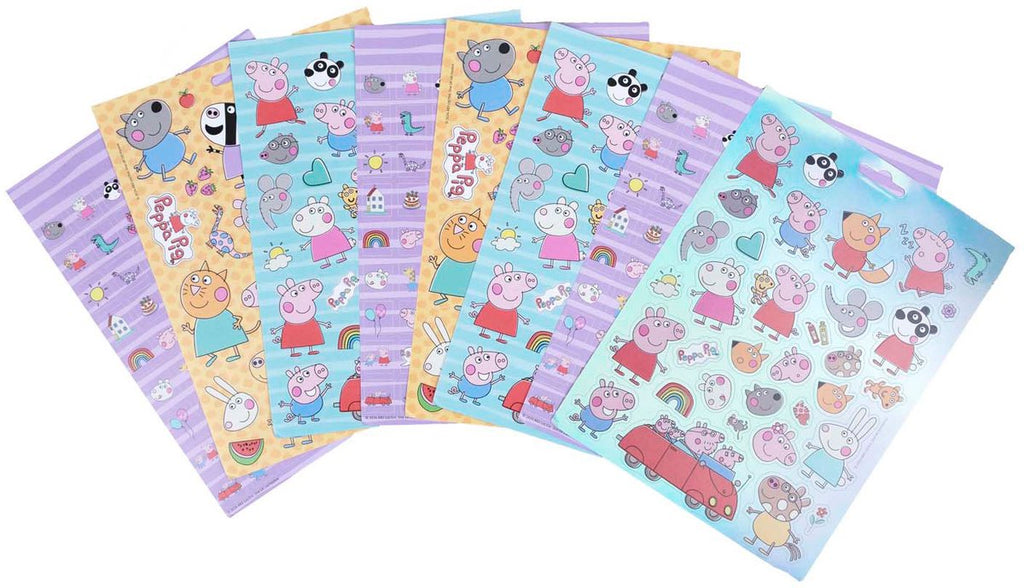 Undercover stickerboek peppa pig met 8 vellen