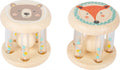 Small Foot - houten rammelaar dier set van 2
