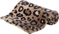 Trixie hondendeken leo softpluche panterprint bruin