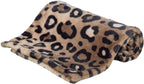 Trixie hondendeken leo softpluche panterprint bruin