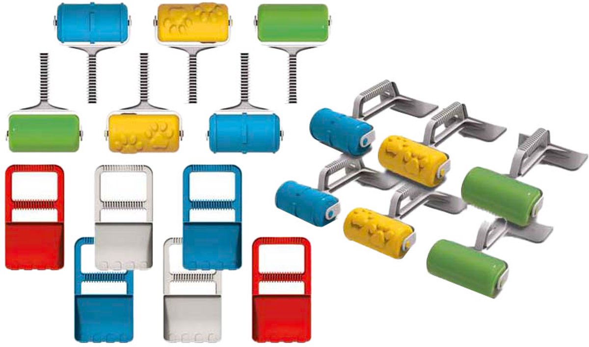 Dantoy - Dantoy zandgereedschapset klassiek creatief speelgoed multicolor.