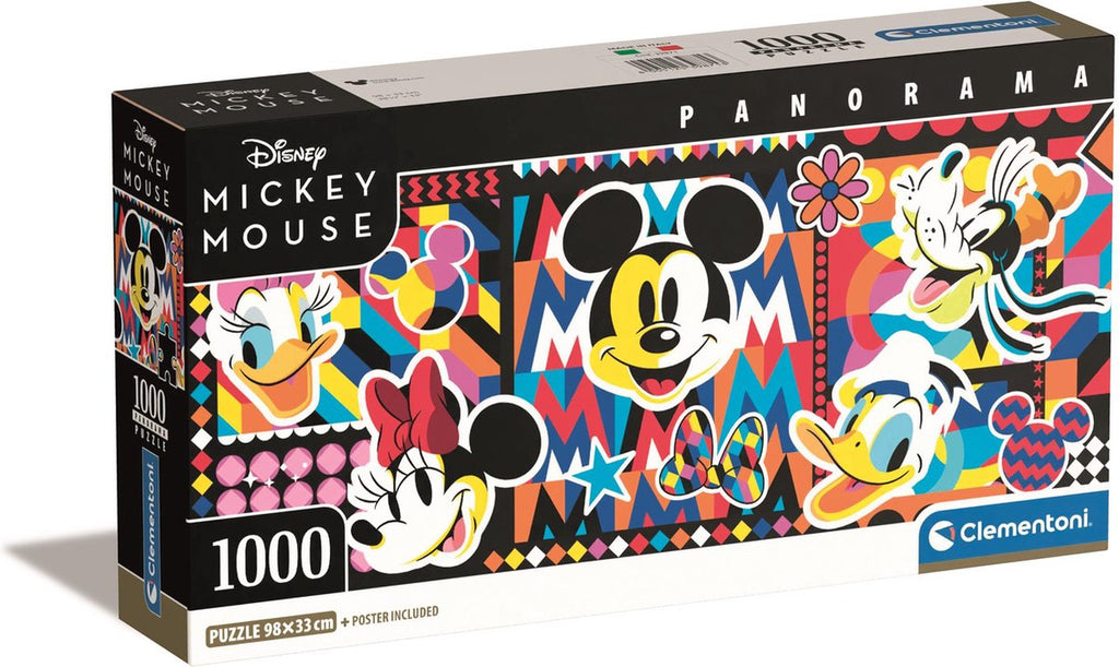 Clementoni - legpuzzel panorama disney - 1000st.