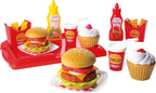 Écoiffier ecoiffier 100% chef hamburgerset - 25dlg.