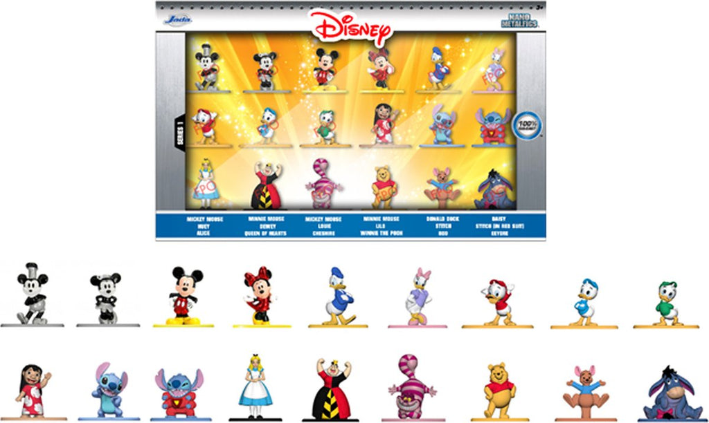 JADA - JADA toys disney nano wave 1 verzamelfiguren 18st.