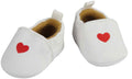 Heless - Heless Poppenpantoffel met hart 38-45 cm