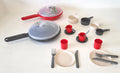 Écoiffier ecoiffier 100% chef servies en bestek in pan - 19dlg.