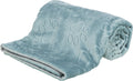 Trixie - hondendeken barry softpluche blauw / grijs