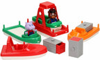 BIGJIGS - BIGJIGS houten rails - brandweerhaven
