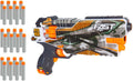 Toi-toys foam strikex elektrisch afschietpistool shockwave met 24 foampijlen