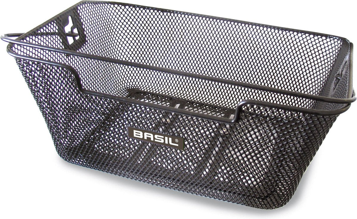 Basil Capri Flex - fietsmand - achterop - zwart