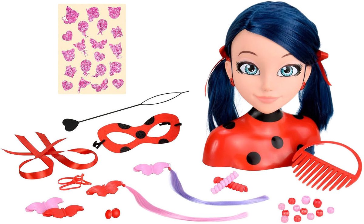 Bandai - Bandai Miraculous ladybug deluxe kappershoofd