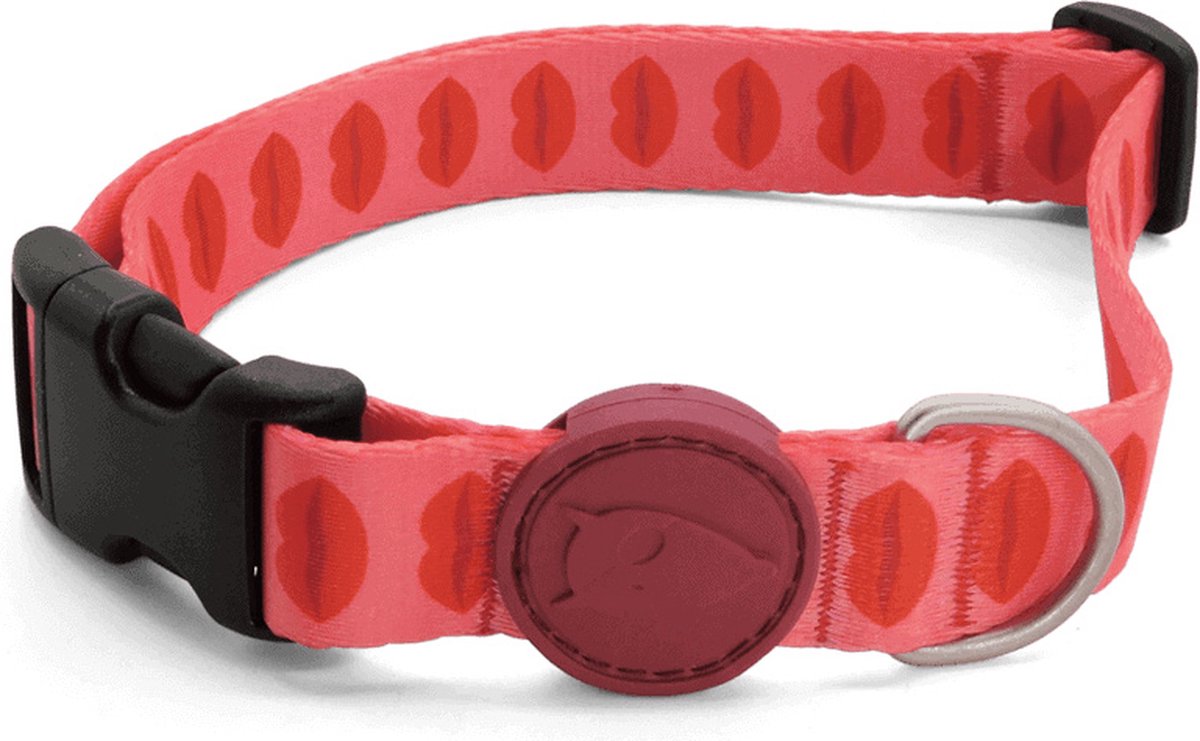 Morso halsband gerecycled lipstick roze