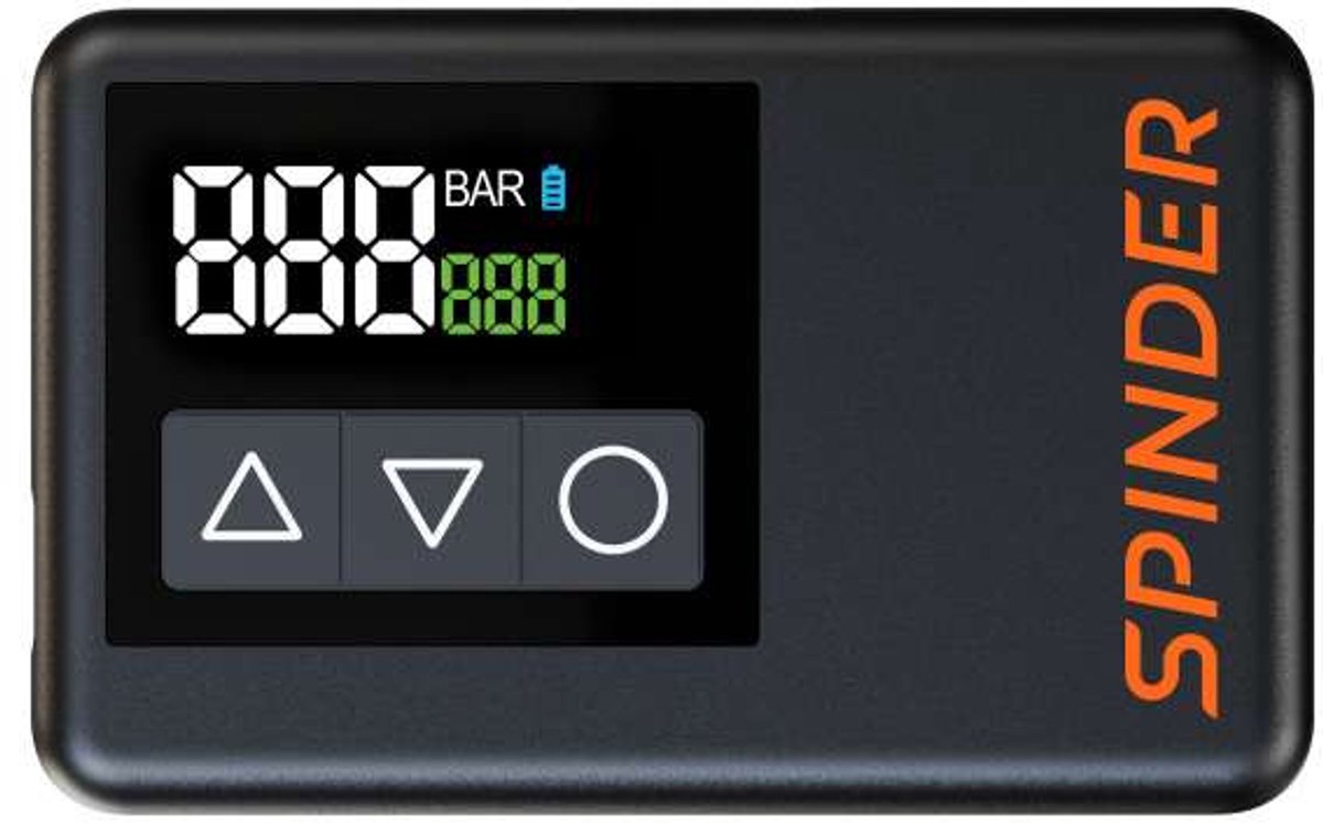 Spinder - Spinder mini120 compressor zwart
