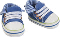 Heless poppenschoenen sneakers blauw, 38-45 cm