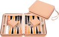 Engelhart - Engelhart Backgammon reisspel met rits - beige