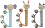 Playwood - wood Houten bellenhandvat dier
