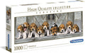 Clementoni panorama puzzel beagles, 1000st.