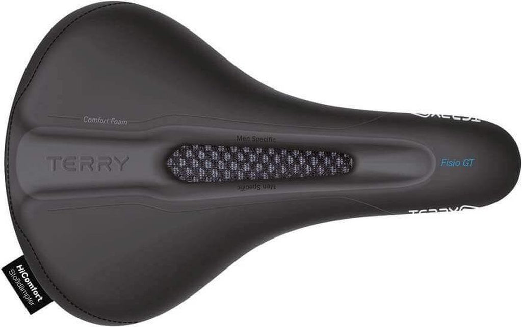 Terry zadel Fisio GT heren zwart